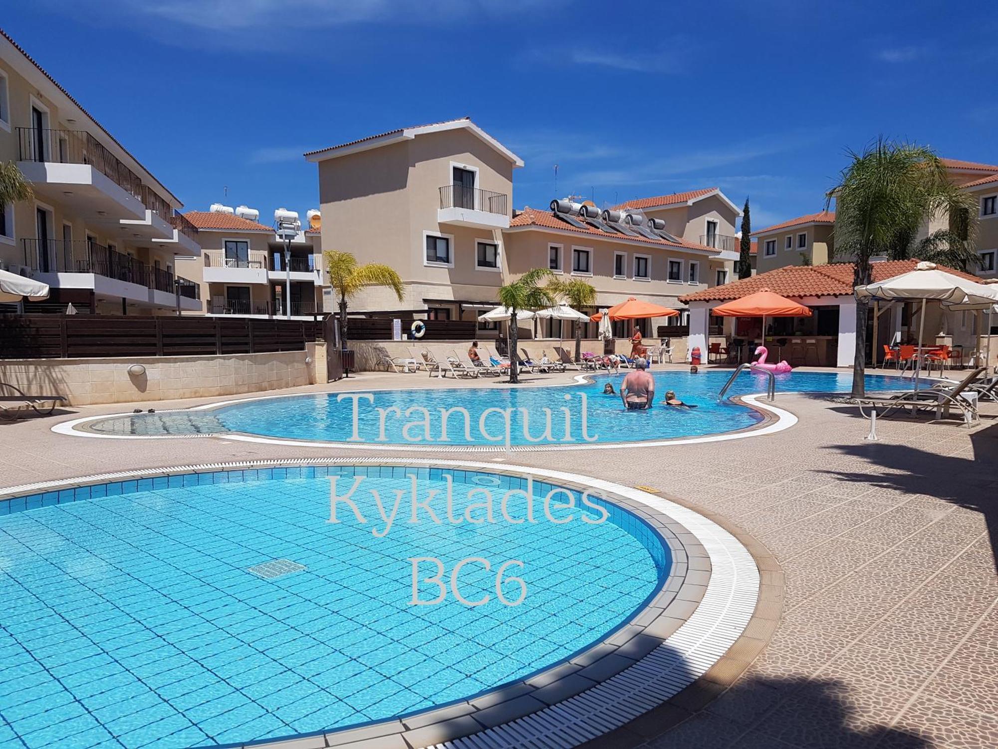 Tranquil Kyklades Bc6, Walk To Beach Paralimni Esterno foto